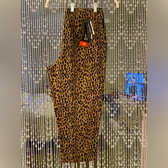 Denim - CHIC LEOPARD PRINT PANTS MACYS